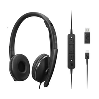 Miniatura 1 de Lenovo Wired ANC Headset Gen2 (UC / Zoom)