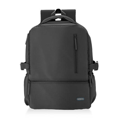 AISENS Mochila Deportiva Repelente Al Agua Para Portatil 15 6 Negro - Imagen 1 de 7 AISENS Mochila Deportiva Repelente Al Agua Para Portatil 15 6 Negro - Imagen 1 de 7