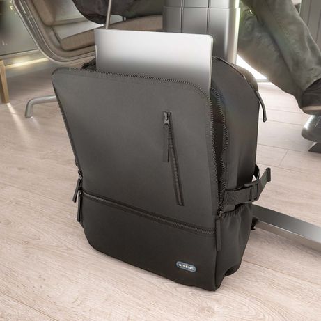 AISENS Mochila Deportiva Repelente Al Agua Para Portatil 15 6 Negro - Imagen 6 de 7 AISENS Mochila Deportiva Repelente Al Agua Para Portatil 15 6 Negro - Imagen 6 de 7