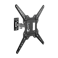 Miniatura 1 de AISENS Soporte Eco Giratorio, Inclinable Para Monitor/tv 30kg (2 Pivotes) De 23-55, Negro.