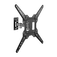 Miniatura 2 de AISENS Soporte Eco Giratorio, Inclinable Para Monitor/tv 30kg (2 Pivotes) De 23-55, Negro.