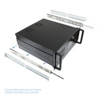 Miniatura 9 de TOOQ  Rack 19" 4U sin fuente de alimentación  Negro