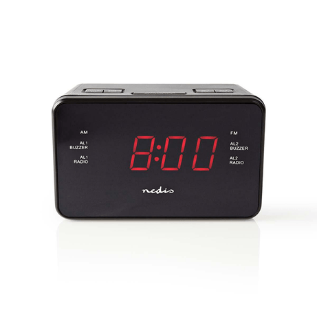 RADIO RELOJ NEDIS CLAR002BK - Imagen 1 de 9 RADIO RELOJ NEDIS CLAR002BK - Imagen 1 de 9