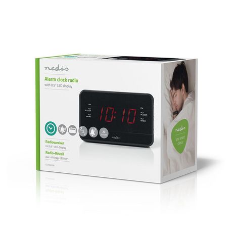RADIO RELOJ NEDIS CLAR002BK - Imagen 8 de 9 RADIO RELOJ NEDIS CLAR002BK - Imagen 8 de 9
