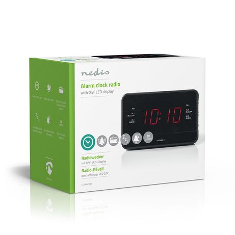 RADIO RELOJ NEDIS CLAR002BK - Imagen 9 de 9 RADIO RELOJ NEDIS CLAR002BK - Imagen 9 de 9