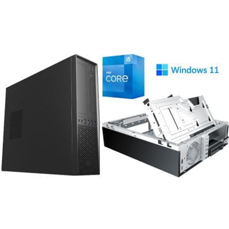 Ordenador Sobremesa Netway Prodigy Slim PBA i5-12400 2.5GHz, 16GB RAM DDR4 3200MHz, SSD 500GB, Windows 11 Pro, Negro - Imagen 1 de 6 Ordenador Sobremesa Netway Prodigy Slim PBA i5-12400 2.5GHz, 16GB RAM DDR4 3200MHz, SSD 500GB, Windows 11 Pro, Negro - Imagen 1 de 6