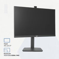 Miniatura 9 de IGGUAL Monitor 27" IPS FHD 120Hz VGA HDMI webcam   27" LED IPS Full HD HDMI VGA Altavoces