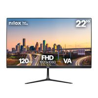 Miniatura 2 de NILOX NXM22FHD1201 Monitor 22VA FHD 120HzVGA HDMI