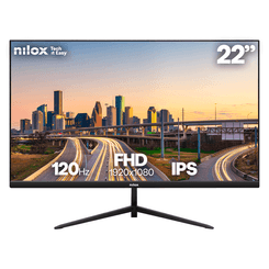 NILOX MONITOR 22 IPS 120 HZ VGA HDMI 21.5" LCD IPS Full HD HDMI VGA NILOX MONITOR 22 IPS 120 HZ VGA HDMI 21.5" LCD IPS Full HD HDMI VGA