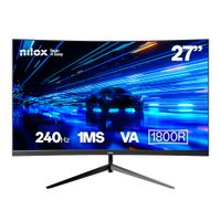 Miniatura 2 de NILOX MONITOR 27 CURVO 240HZ VA HDMI Y DP   27" LCD VA Full HD HDMI
