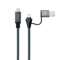 Miniatura 2 de Nanocable Cable USB3.2 100W USB-C+A/USB-C 3 M