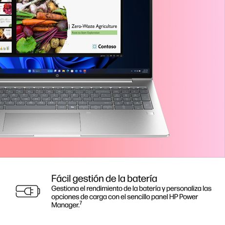 PORTATIL HP PROBOOK 4 G1IR 40.6 CM (16") , WUXGA, INTEL CORE 5 120U, 16 GB, 512 GB SSD, PIKE SILVER, WINDOWS 11 PRO - Imagen 7 de 21 PORTATIL HP PROBOOK 4 G1IR 40.6 CM (16") , WUXGA, INTEL CORE 5 120U, 16 GB, 512 GB SSD, PIKE SILVER, WINDOWS 11 PRO - Imagen 7 de 21