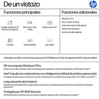 Miniatura 5 de PORTATIL HP ELITEBOOK X G1I 35.6 CM (14") COPILOT+ , WUXGA, INTEL CORE ULTRA 7 258V, 32 GB, 1 TB SSD, GLACIER SILVER, INTEL ARC GRAPHICS, WINDOWS 11 P