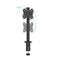 Miniatura 3 de SOPORTE MESA TOOQ PANTALLA GIRA INCLI ROTA 17-32 NEGRO
