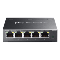 Miniatura 1 de SWITCH GESTIONABLE TP-LINK ES205G OMADA 5x RJ45 1Gb FACIL GESTION CARCASA METALICA VLAN QoS