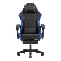 Miniatura 2 de SILLA GAMER MARS GAMING MGCXBBL NEGRA Y AZUL RECLINABLE REPOSABRAZOS AJUSTABLE REPOSAPIES COJINES