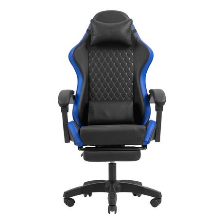 SILLA GAMER MARS GAMING MGCXBBL NEGRA Y AZUL RECLINABLE REPOSABRAZOS AJUSTABLE REPOSAPIES COJINES - Imagen 2 de 12 SILLA GAMER MARS GAMING MGCXBBL NEGRA Y AZUL RECLINABLE REPOSABRAZOS AJUSTABLE REPOSAPIES COJINES - Imagen 2 de 12