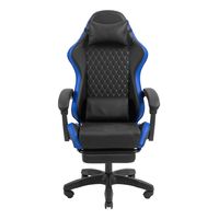 Miniatura 3 de SILLA GAMER MARS GAMING MGCXBBL NEGRA Y AZUL RECLINABLE REPOSABRAZOS AJUSTABLE REPOSAPIES COJINES