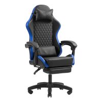 Miniatura 5 de SILLA GAMER MARS GAMING MGCXBBL NEGRA Y AZUL RECLINABLE REPOSABRAZOS AJUSTABLE REPOSAPIES COJINES