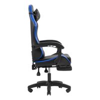 Miniatura 9 de SILLA GAMER MARS GAMING MGCXBBL NEGRA Y AZUL RECLINABLE REPOSABRAZOS AJUSTABLE REPOSAPIES COJINES