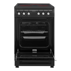 CONJUNTO HORNO CON ENCIMERA INFINITON CC-B550V3 PIROLITICO NEGRO