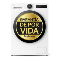 Miniatura 1 de LAVADORA CARGA FRONTAL LG F4X7009TWS 9 KG 1400 RPM A BLANCO