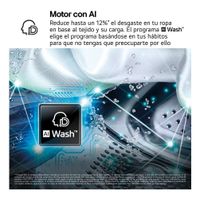 Miniatura 9 de LAVADORA CARGA FRONTAL LG F4X7009TWS 9 KG 1400 RPM A BLANCO