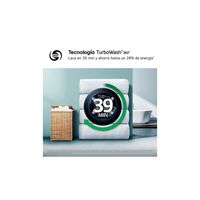 Miniatura 10 de LAVADORA CARGA FRONTAL LG F4X7009TWS 9 KG 1400 RPM A BLANCO