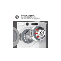 Miniatura 13 de LAVADORA CARGA FRONTAL LG F4X7009TWS 9 KG 1400 RPM A BLANCO