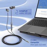 Miniatura 8 de iggual Auriculares con micro intrauditivos