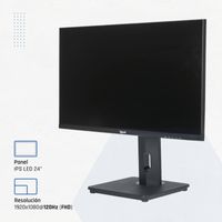 Miniatura 17 de IGGUAL Monitor 24" VGA HDMI 120Hz pivotante AA MM   24" LED IPS Full HD HDMI VGA Altavoces