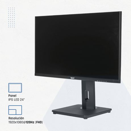 IGGUAL Monitor 24" VGA HDMI 120Hz pivotante AA MM 24" LED IPS Full HD HDMI VGA Altavoces - Imagen 17 de 22 IGGUAL Monitor 24" VGA HDMI 120Hz pivotante AA MM 24" LED IPS Full HD HDMI VGA Altavoces - Imagen 17 de 22