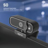 Miniatura 12 de iggual Webcam USB 4K UHD WC3840 Business Pro View