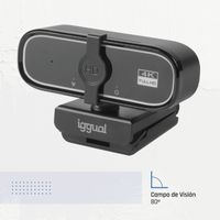 Miniatura 15 de iggual Webcam USB 4K UHD WC3840 Business Pro View