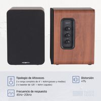 Miniatura 7 de iggual Altavoces 2.0 50W Bluetooth 5.3 Home Studio