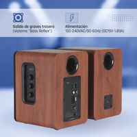Miniatura 8 de iggual Altavoces 2.0 50W Bluetooth 5.3 Home Studio