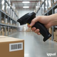 Miniatura 11 de iggual Lector código barras 1D Bluetooth WiFi 2.4G