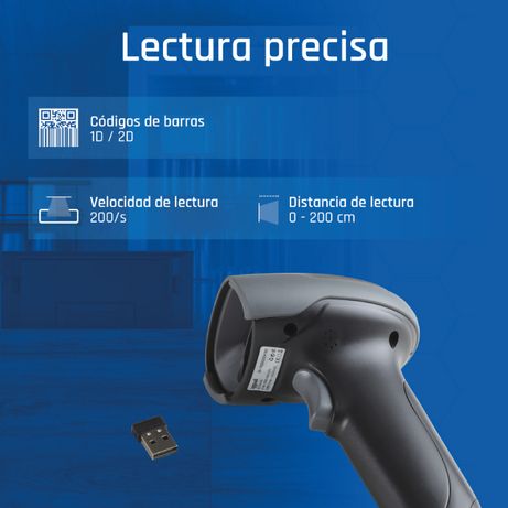 iggual Lector código barras 2D Bluetooth WiFi 2.4G - Imagen 7 de 12 iggual Lector código barras 2D Bluetooth WiFi 2.4G - Imagen 7 de 12
