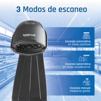 Miniatura 9 de iggual Lector código barras 2D USB botón soporte