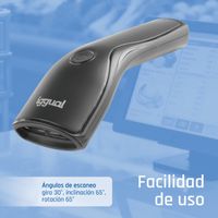 Miniatura 11 de iggual Lector código barras 2D USB botón soporte
