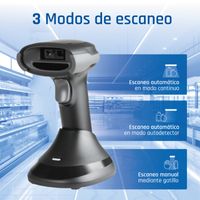 Miniatura 9 de iggual Lector código barras 2D Bluetooth 2.4G base