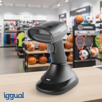 Miniatura 12 de iggual Lector código barras 2D Bluetooth 2.4G base
