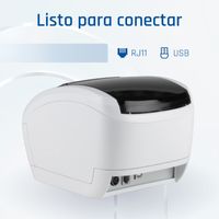 Miniatura 12 de iggual Impresora térmica TP EASY 80W USB+RJ11 blan