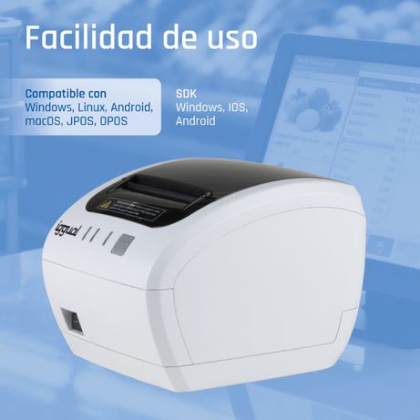 iggual Impresora térmica TP EASY 80W USB+RJ11 blan - Imagen 14 de 19 iggual Impresora térmica TP EASY 80W USB+RJ11 blan - Imagen 14 de 19