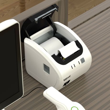 iggual Impresora térmica TP EASY 80W USB+RJ11 blan - Imagen 17 de 19 iggual Impresora térmica TP EASY 80W USB+RJ11 blan - Imagen 17 de 19