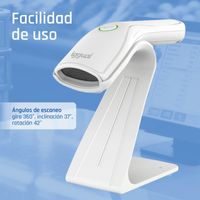 Miniatura 9 de iggual Lector código barras 2D USB botón blanco