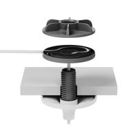 Miniatura 3 de Mic Pod Pendant Mount - OFF-WHITE - WW