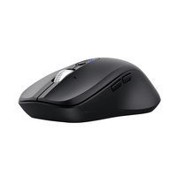 Miniatura 1 de MOUSE TRUST WIRELESS Y BLUETOOTH FERRO NEGRO 3200 DPI AJUSTABLE 9 BOTONES 3 DISPOSITIVOS