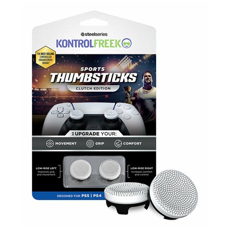 ACCESORIO GAMEPAD KONTROLFREEK BY STEELSERIES Sports - Clutch Wht/Blk PS5 5100-PS5 - Imagen 3 de 4 ACCESORIO GAMEPAD KONTROLFREEK BY STEELSERIES Sports - Clutch Wht/Blk PS5 5100-PS5 - Imagen 3 de 4