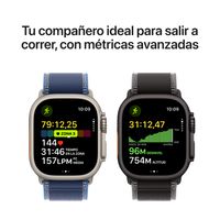 Miniatura 6 de Apple Watch Ultra 3 GPS + Cellular 49mm Natural Titanium Case with Natural Titanium Milanese Loop - Small